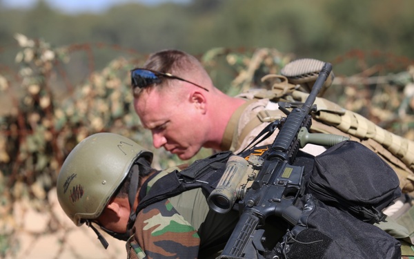 U.S. Marines compete in the AASAM 2018