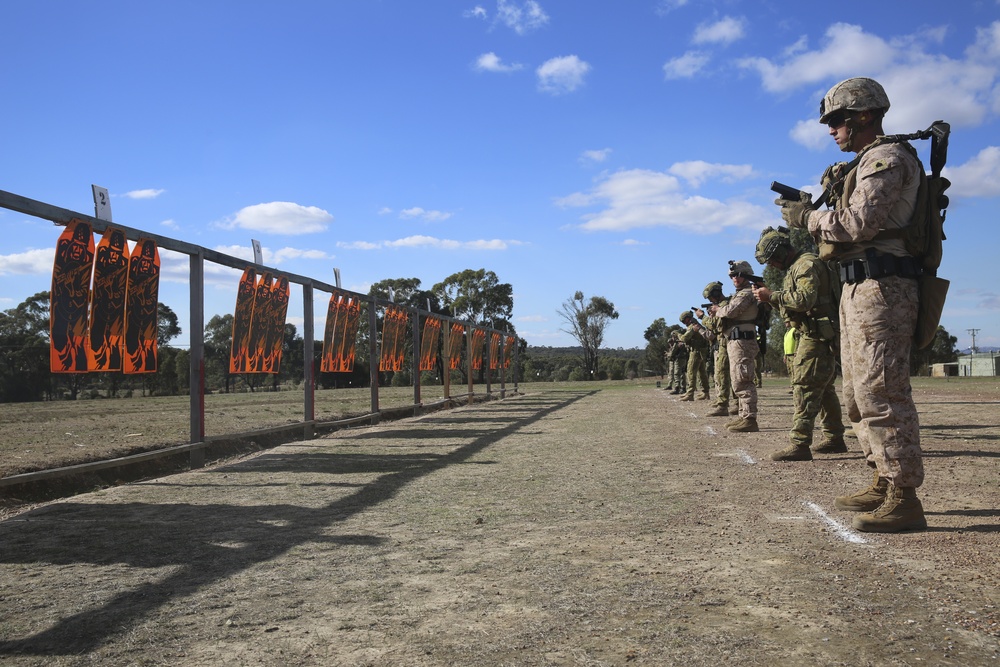 U.S. Marines compete in the AASAM 2018