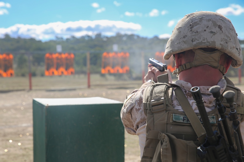 U.S. Marines compete in the AASAM 2018