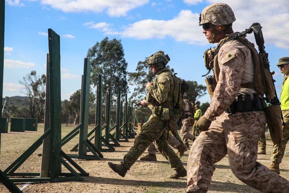 U.S. Marines compete in the AASAM 2018