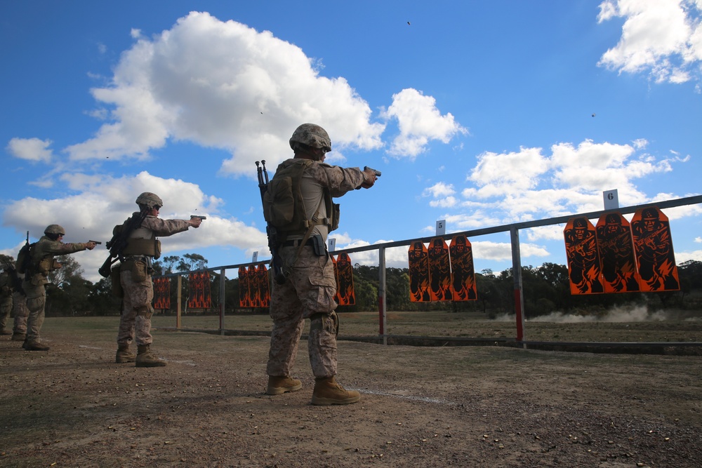 U.S. Marines compete in the AASAM 2018