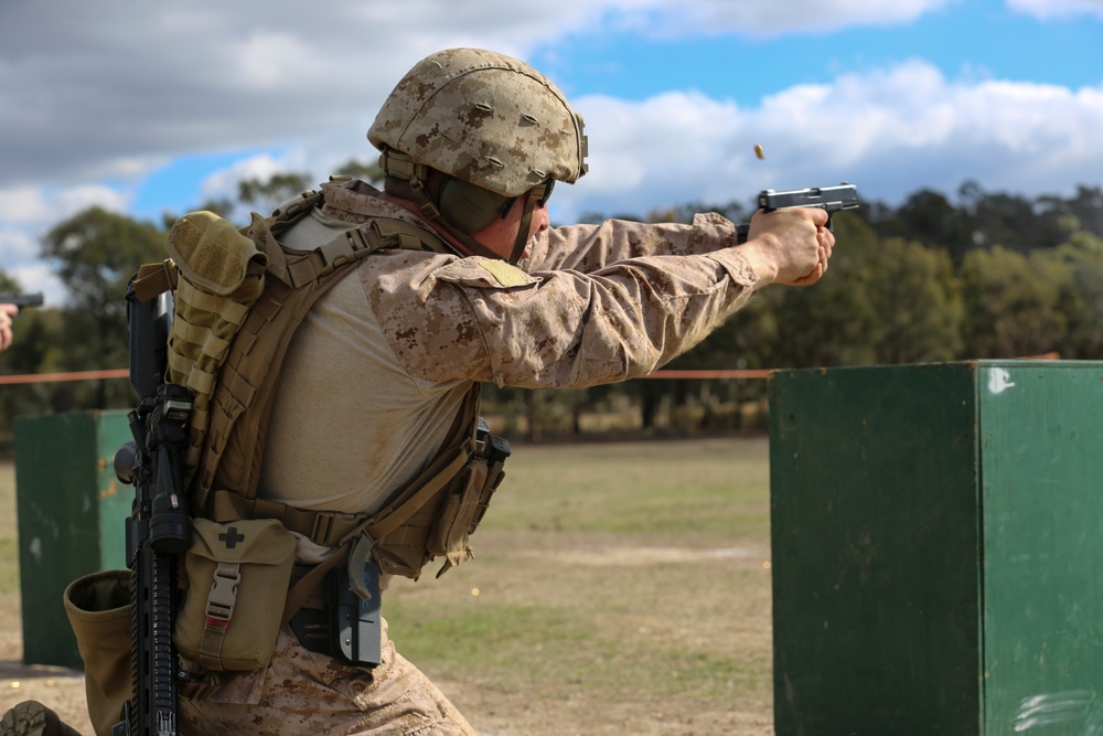 U.S. Marines compete in the AASAM 2018