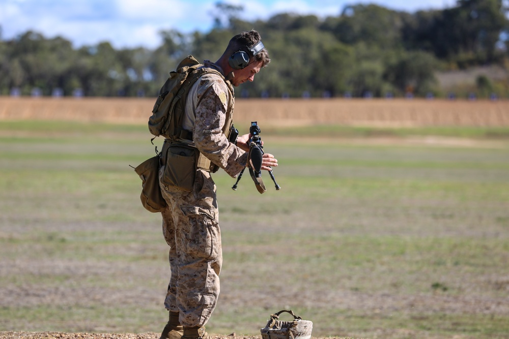 U.S. Marines compete in the AASAM 2018