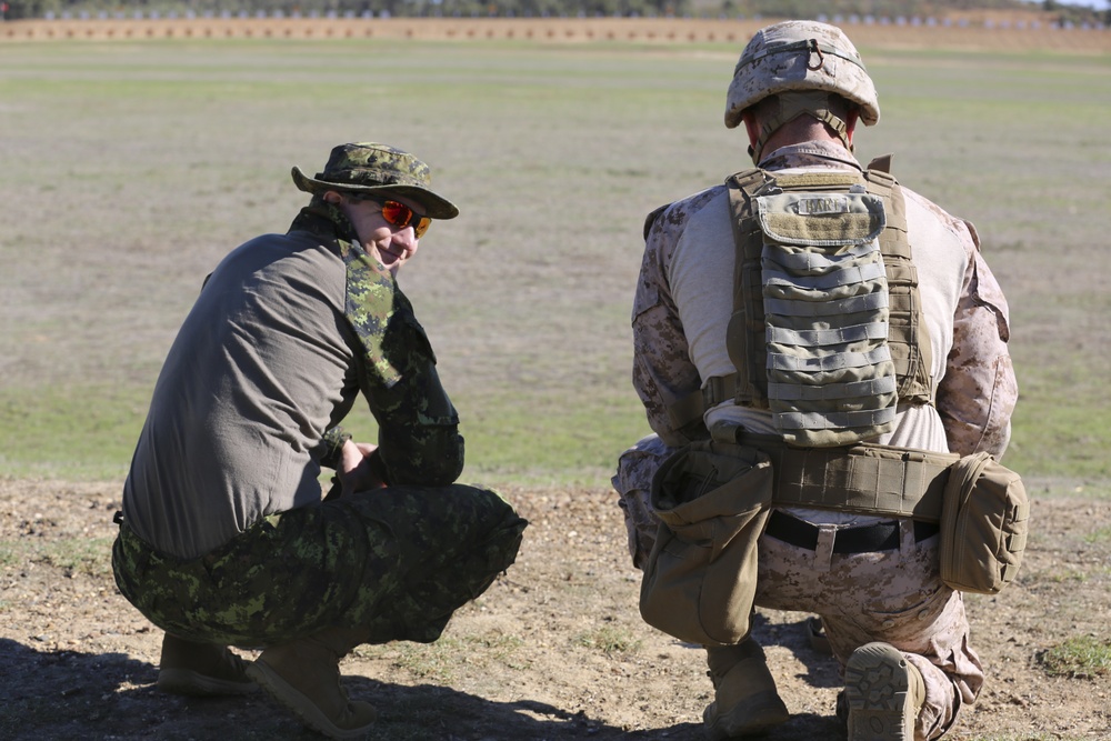 U.S. Marines compete in the AASAM 2018