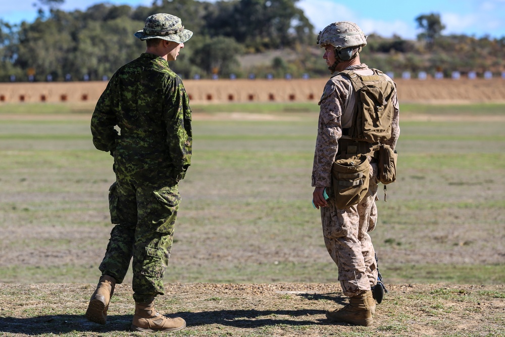 U.S. Marines compete in the AASAM 2018