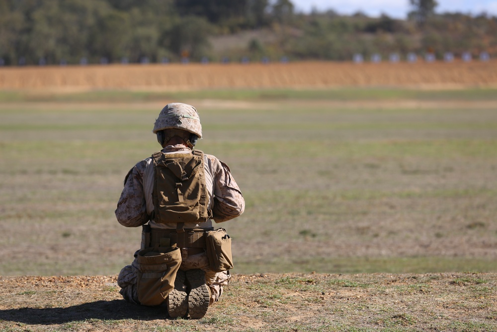 U.S. Marines compete in the AASAM 2018