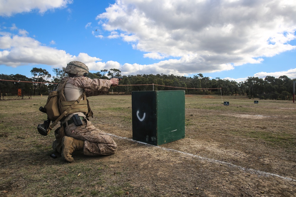 U.S. Marines compete in the AASAM 2018