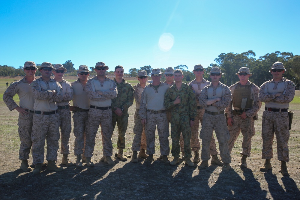 U.S. Marines compete in the AASAM 2018