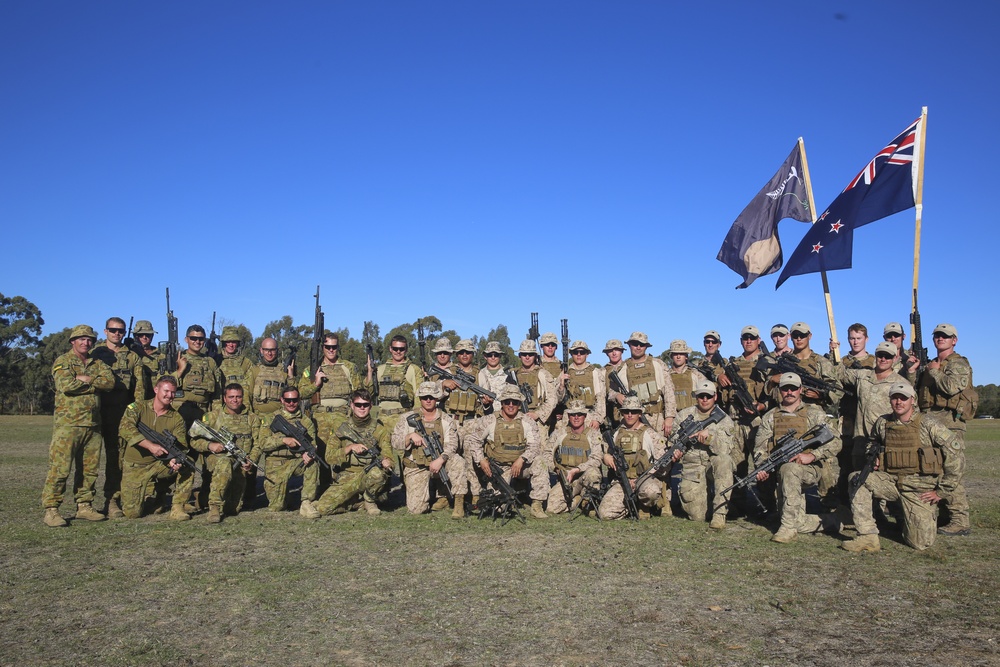 U.S. Marines compete in the AASAM 2018