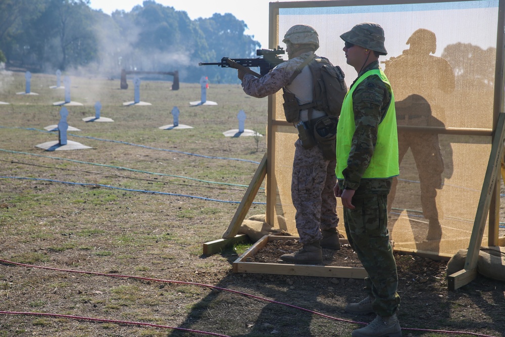 U.S. Marines compete in the AASAM 2018