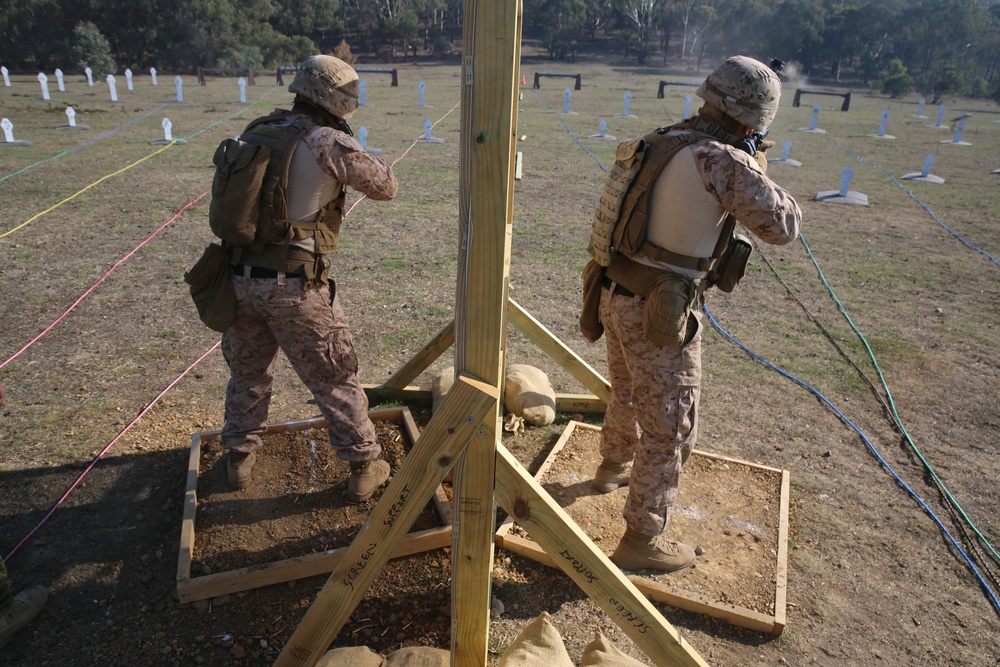 U.S. Marines compete in the AASAM 2018