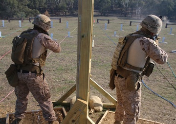 U.S. Marines compete in the AASAM 2018