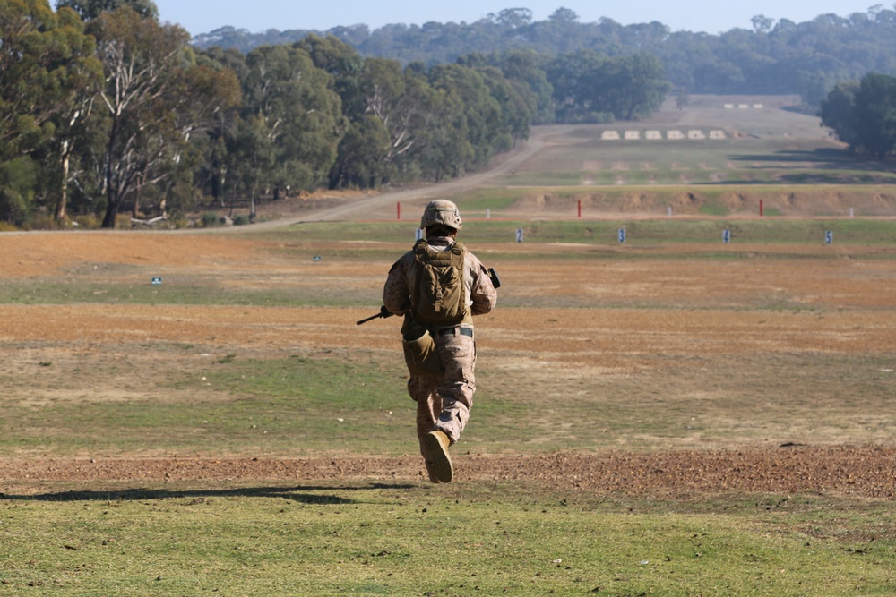 U.S. Marines compete in the AASAM 2018