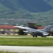 Jet takes off at Aviano