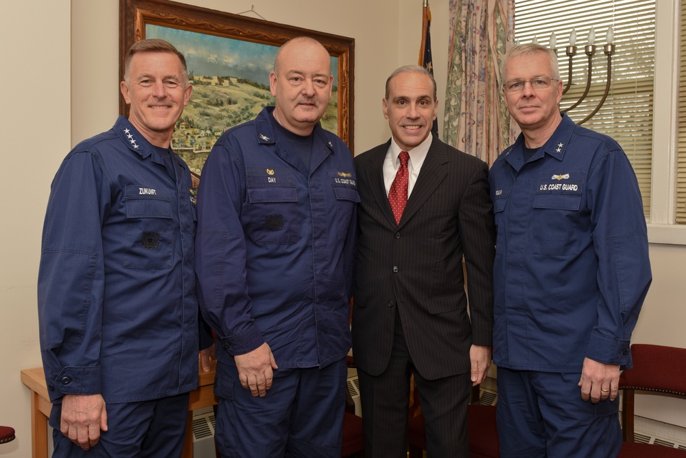 Coast Guard Commandant visits Sector New York
