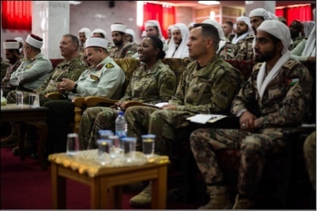 Jordan Armed Forces Imams and U.S. military chaplains exercise their faith during Eager Lion 2018