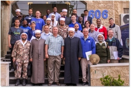 Jordan Armed Forces Imams and U.S. military chaplains exercise their faith during Eager Lion 2018