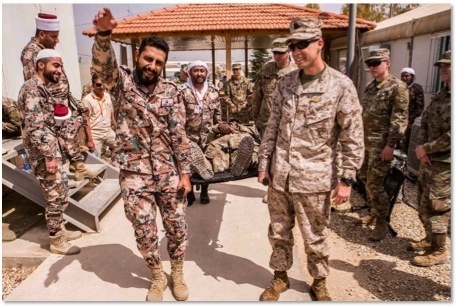 Jordan Armed Forces Imams and U.S. military chaplains exercise their faith during Eager Lion 2018