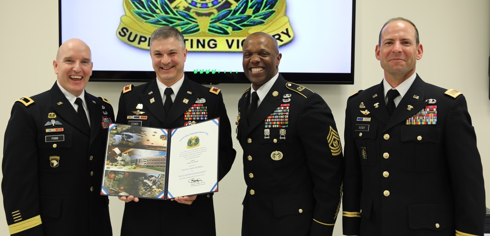 Quartermaster Corps recognizes distinguished members and units