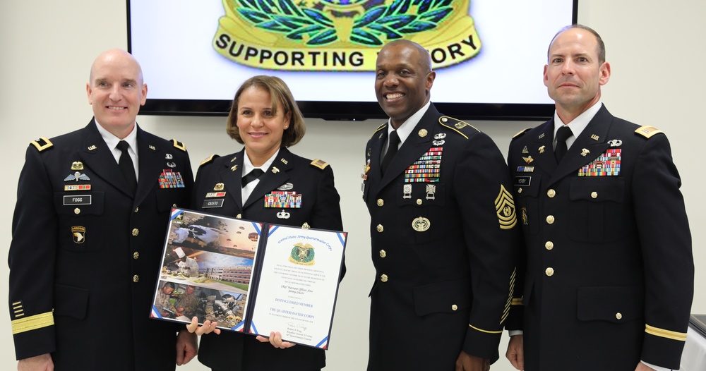 Quartermaster Corps recognizes distinguished members and units