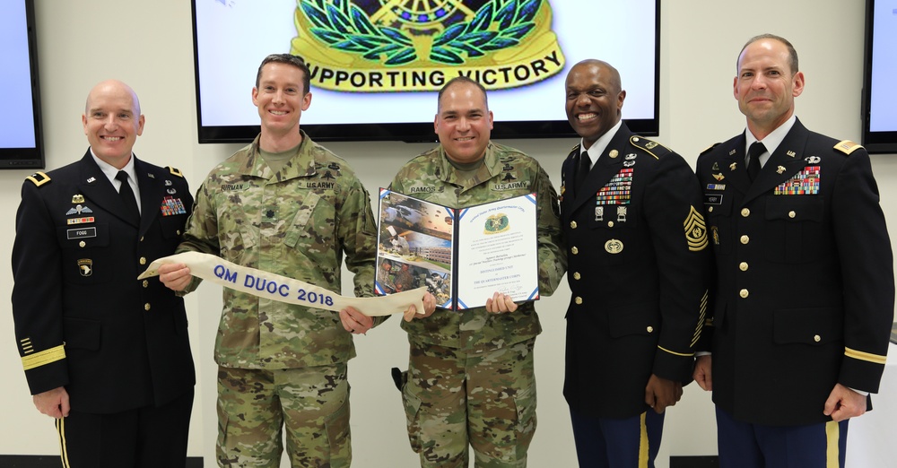 Quartermaster Corps recognizes distinguished members and units