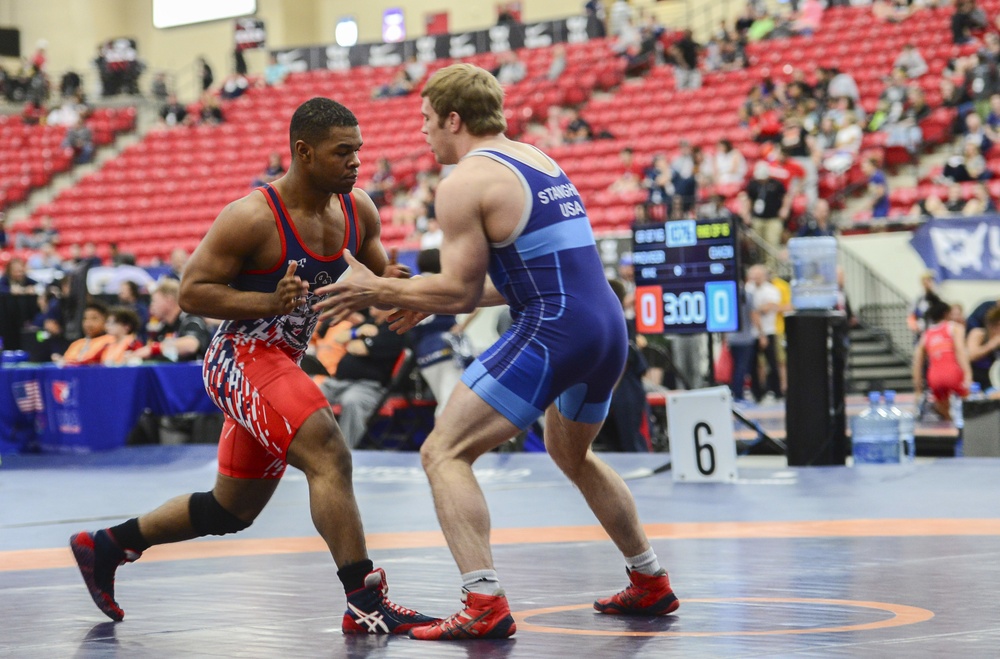 Nimitz Sailor Wrestles at 2018 US Open Wrestling Championship