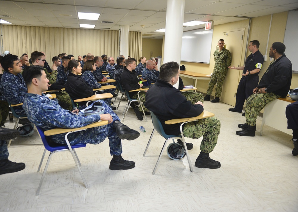 Sailors Attend Safety Training