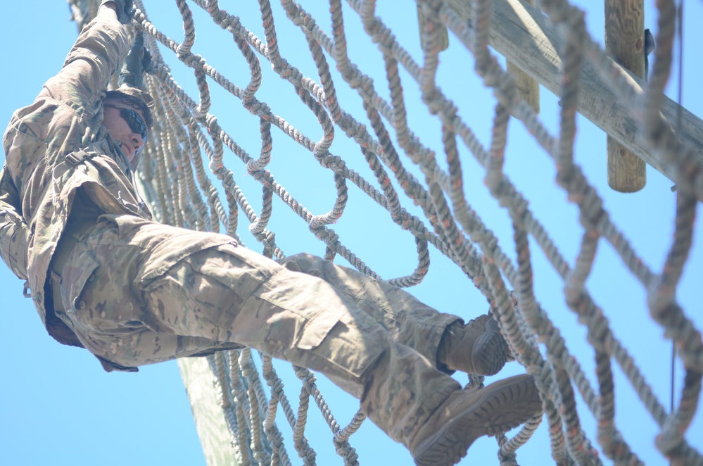 3rd ID's Best Warrior competition obstacle course