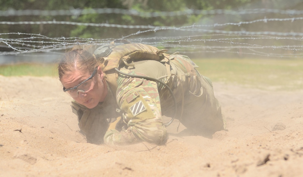 3rd ID Best Warrior competition obstacle course