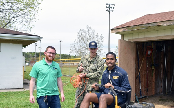 TSCHR Sailors Volunteer for CYP