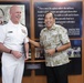 Adm. Scott H. Swift visits the Daniel K. Inouye Asia-Pacific Center for Security Studies.