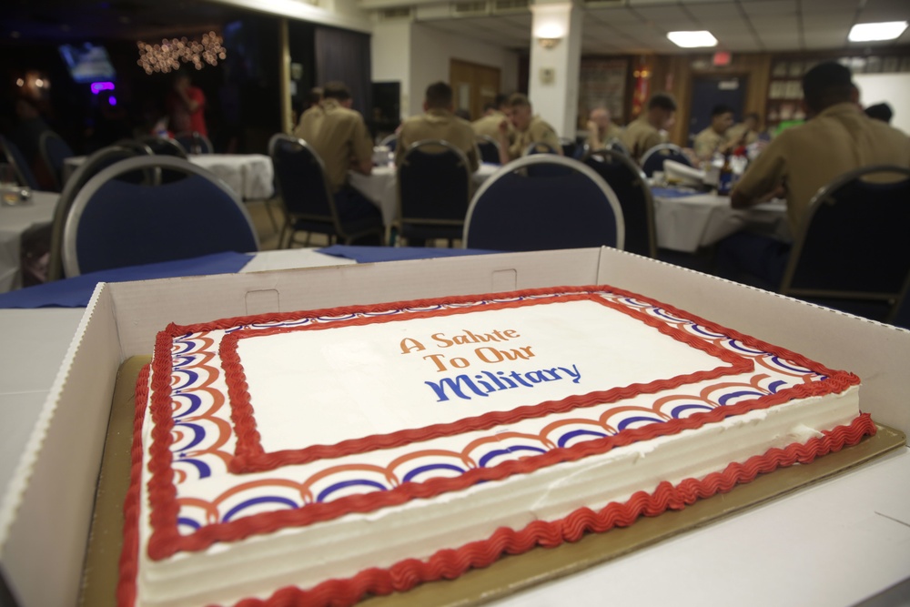 A Salute From The Old To The New: Fort Lauderdale Veterans show support for Marines