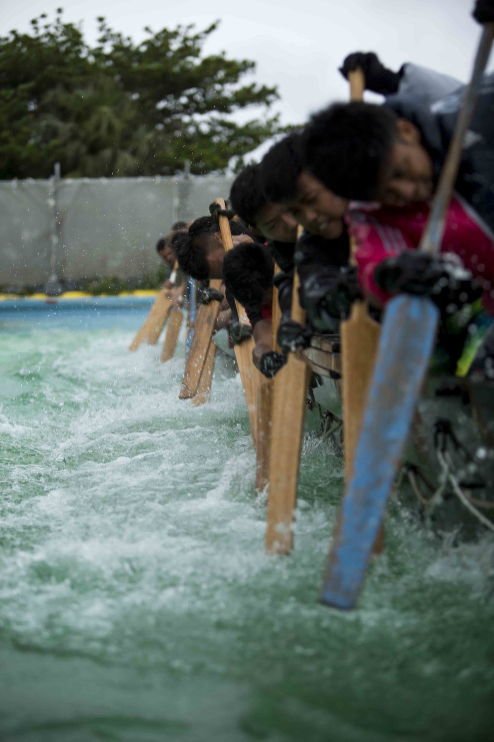 Practice makes perfect | JGSDF Soldiers and U.S. Marines prepare for annual Naha Dragon Boat Race