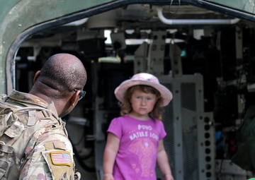NATO Soldiers Help Celebrate Polish Flag Day