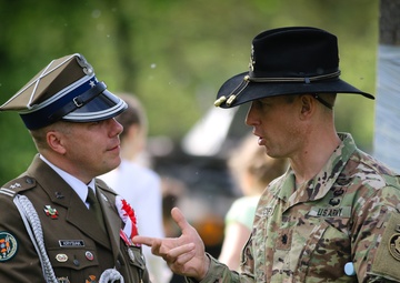 NATO Soldiers Help Celebrate Polish Flag Day
