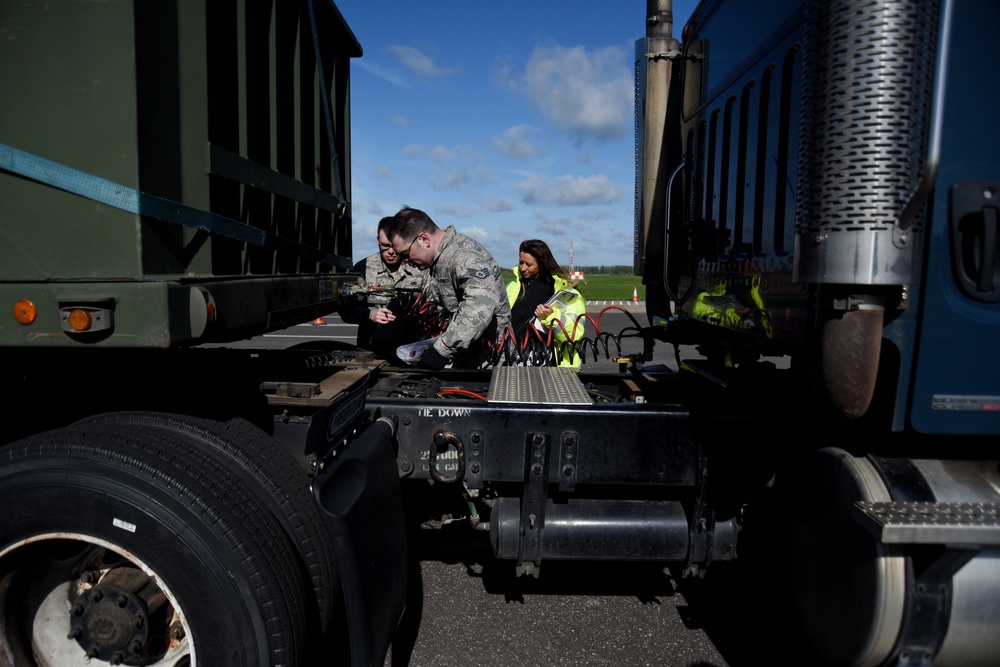 100th, 48th LRS pass AAMVA inspection, will host CDL program