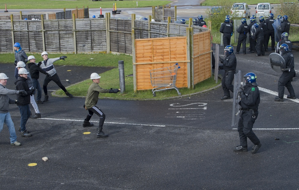 423SFS Train With Police Support Units