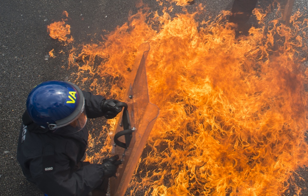 423SFS Train With Police Support Units