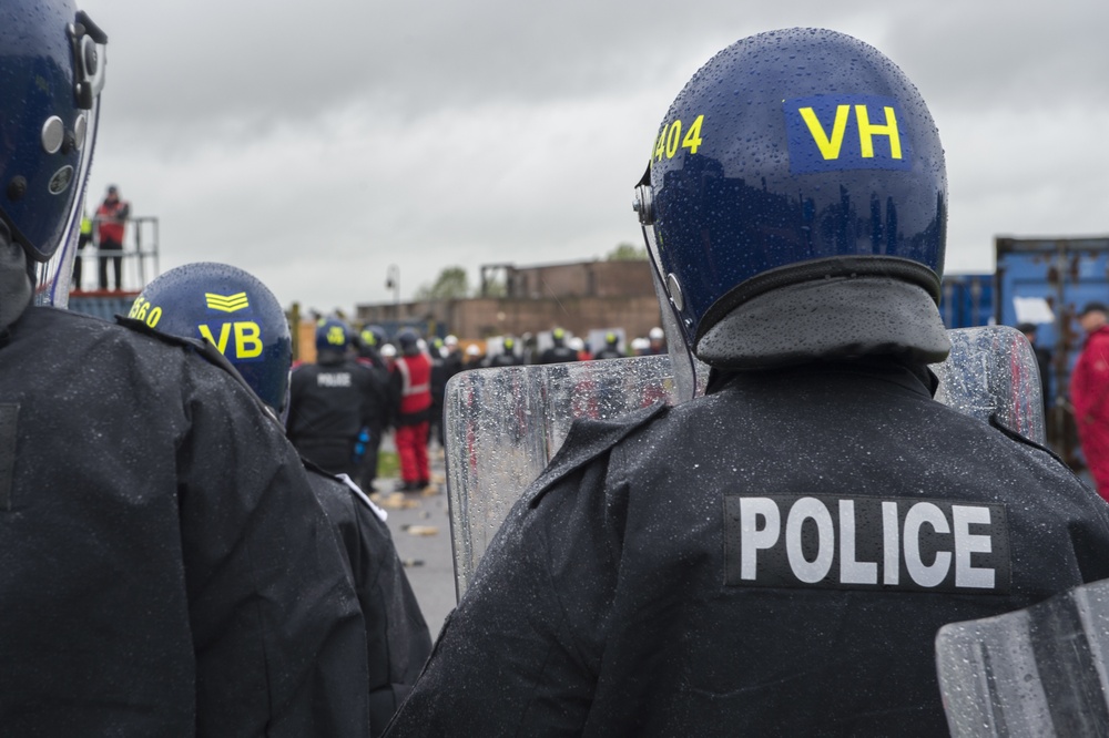 423SFS Train With Police Support Units