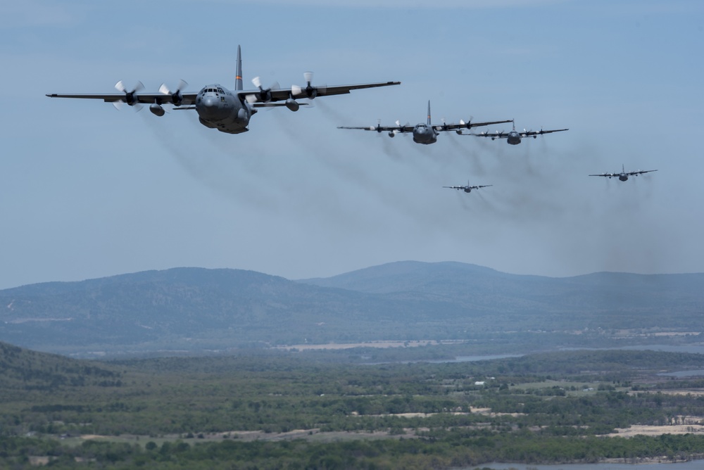 C-130H Hercules Low-Altitude Manuevers