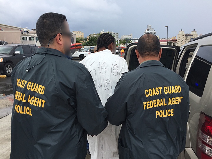 Coast Guard transfers a Puerto Rico Top Most Wanted criminal to partner agencies