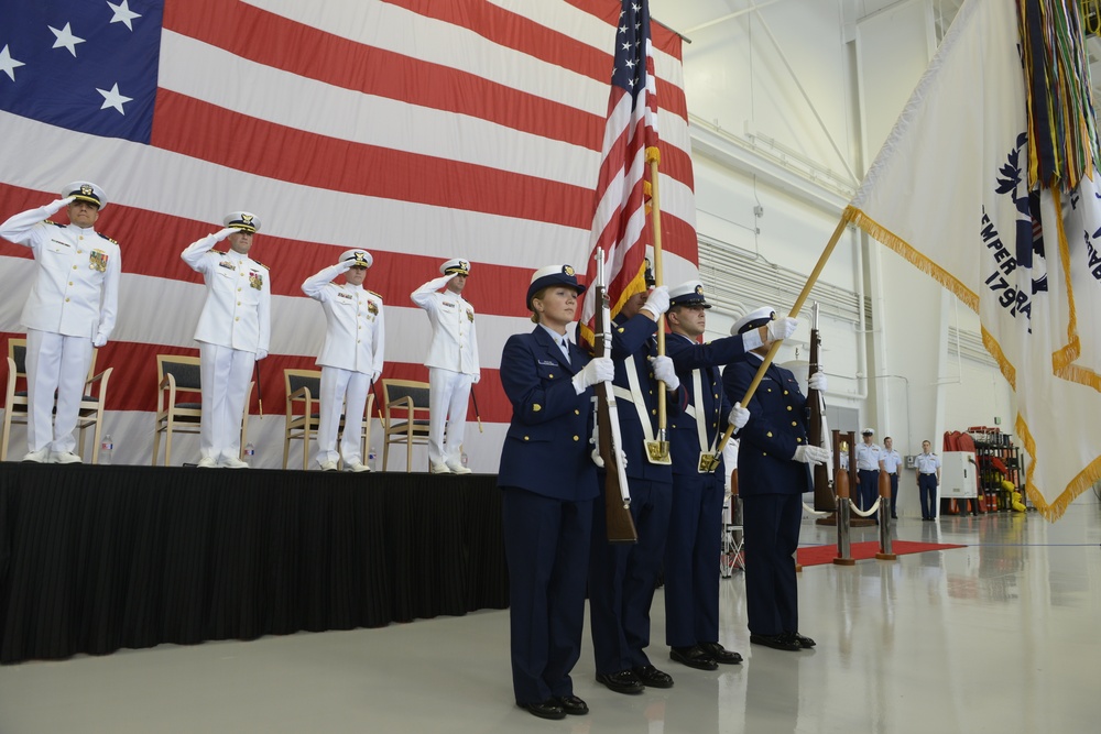 Coast Guard holds change of command ceremony for Sector/Air Station Corpus Christi