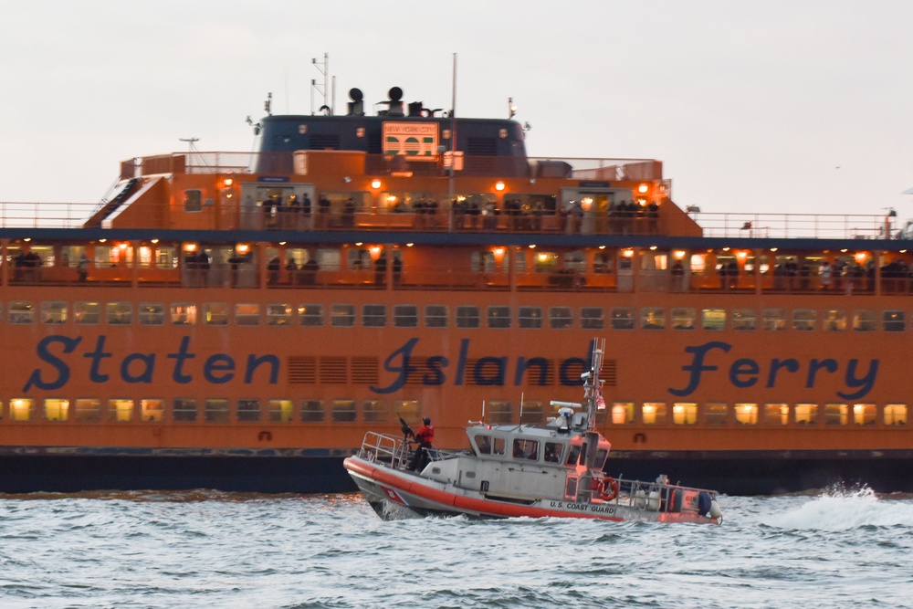 Coast Guard Station New York patrols New York Harbor