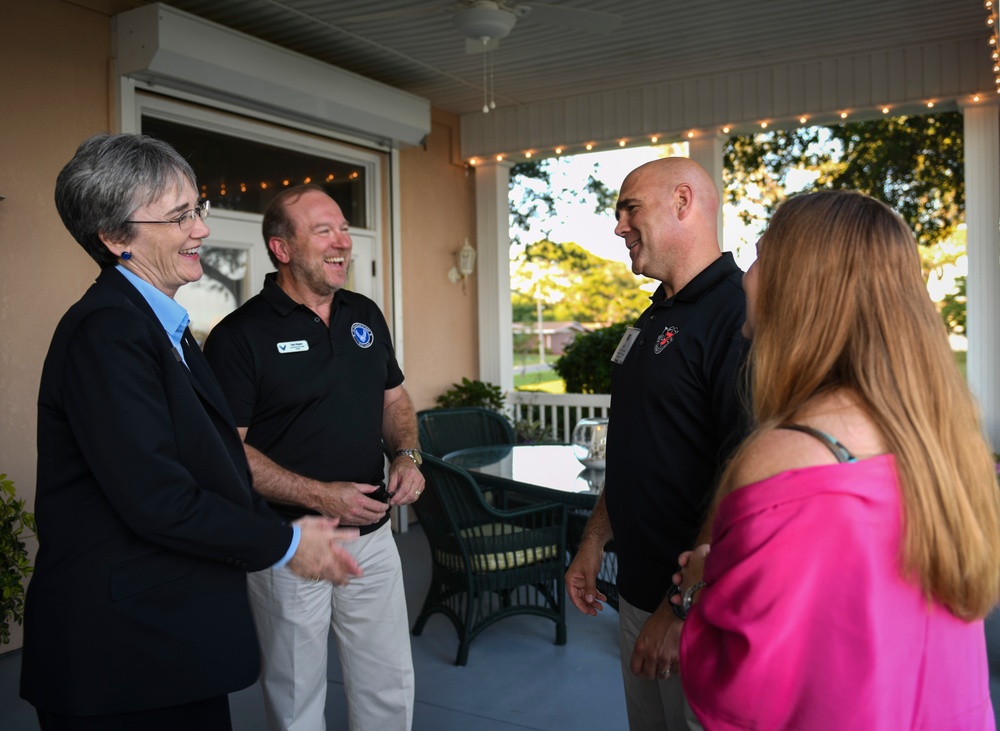 SECAF visits Hurlburt Field