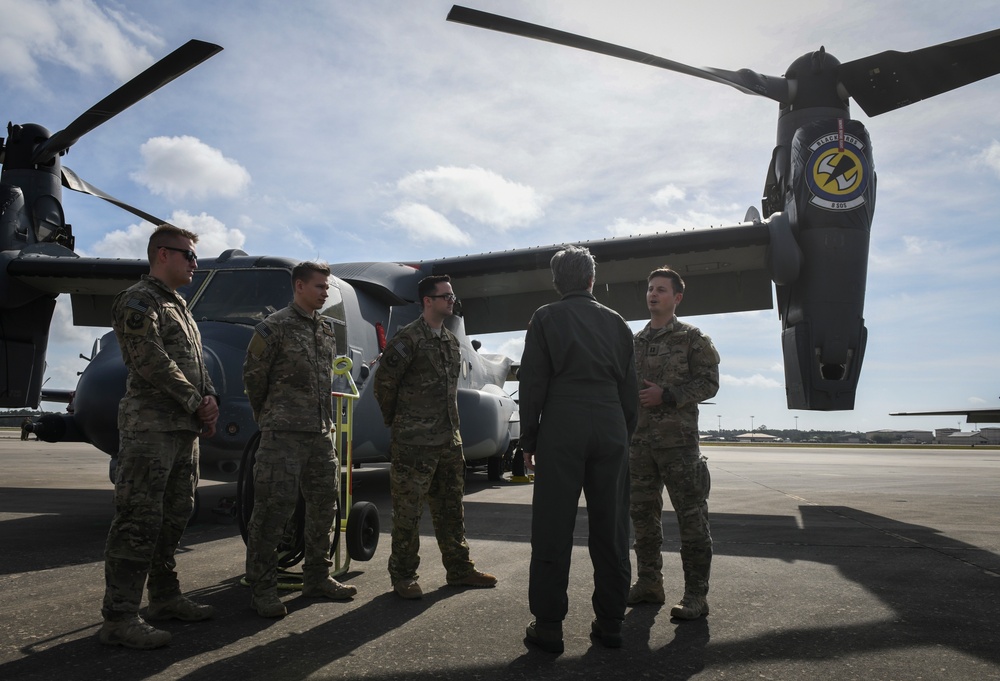 SECAF visits Hurlburt Field