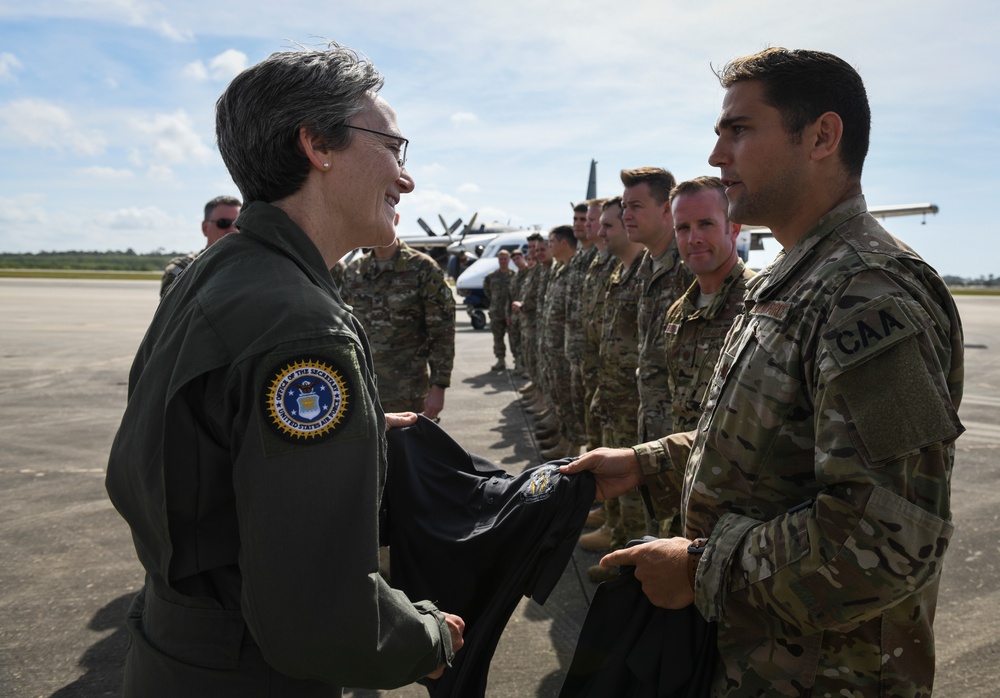 SECAF visits Hurlburt Field