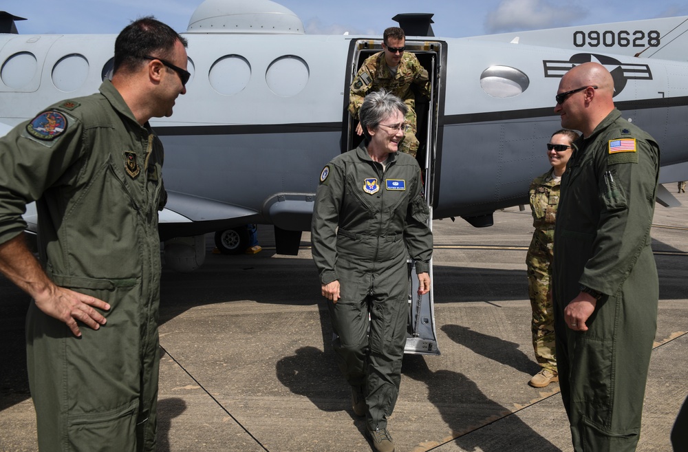 SECAF visits Hurlburt Field