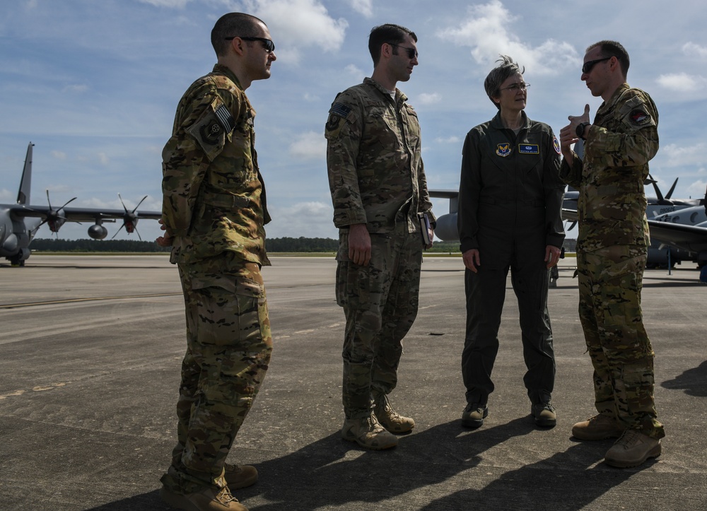 SECAF visits Hurlburt Field