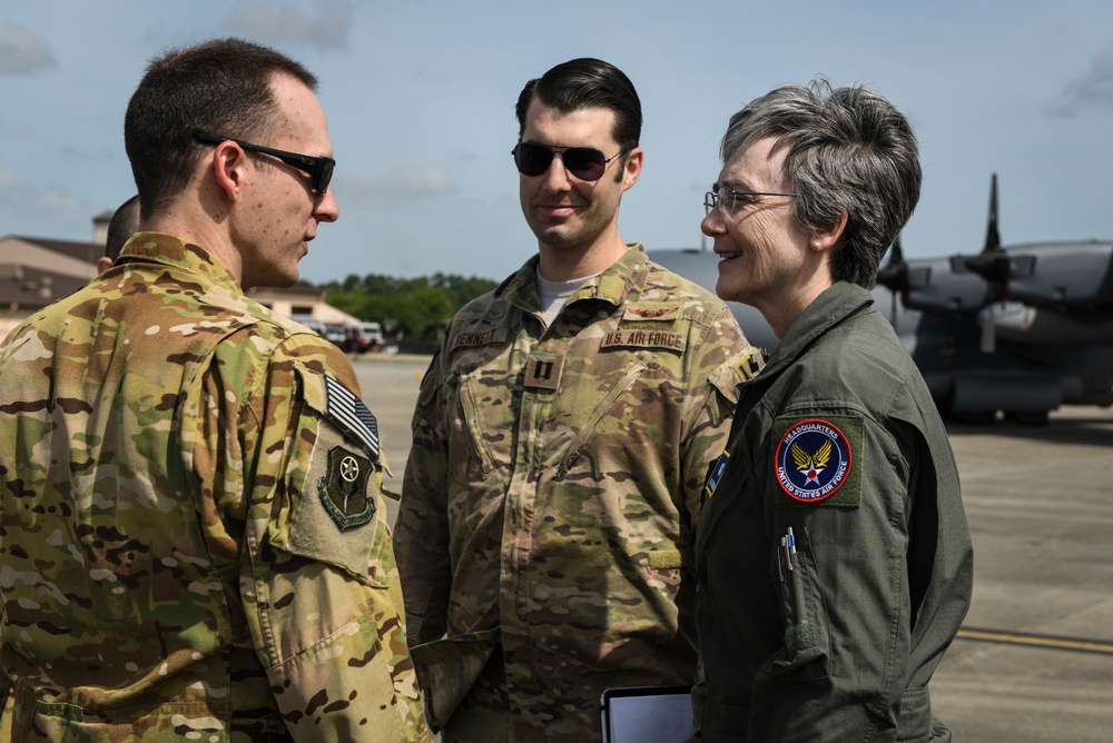 SECAF visits Hurlburt Field