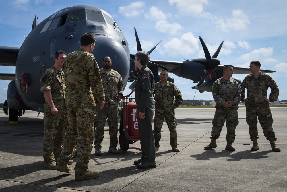 SECAF visits Hurlburt Field
